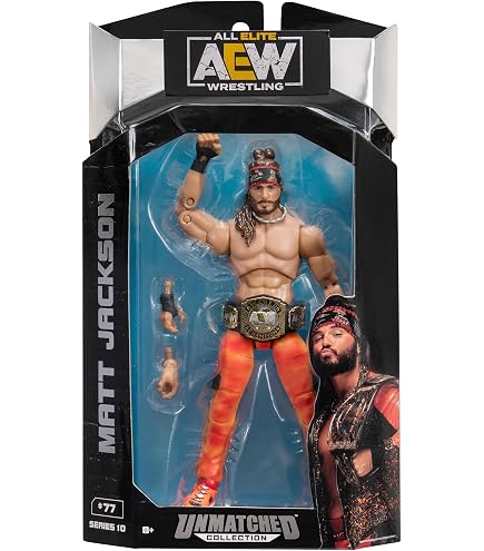 Amazon.com: AEW Adam Cole (Pink Gear) Unmatched Series 10 : Toys